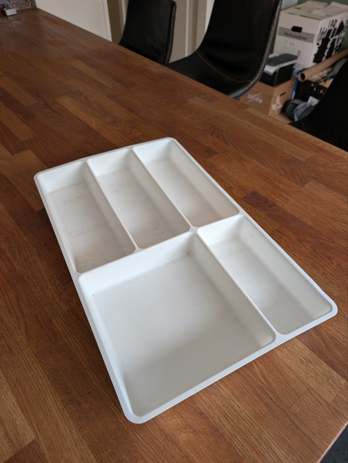 GRATIS OP TE HALEN - Bestekbak Sorteerder 50x31 cm - Wit, Ophalen, Kunststof, Gebruikt, Los bestek