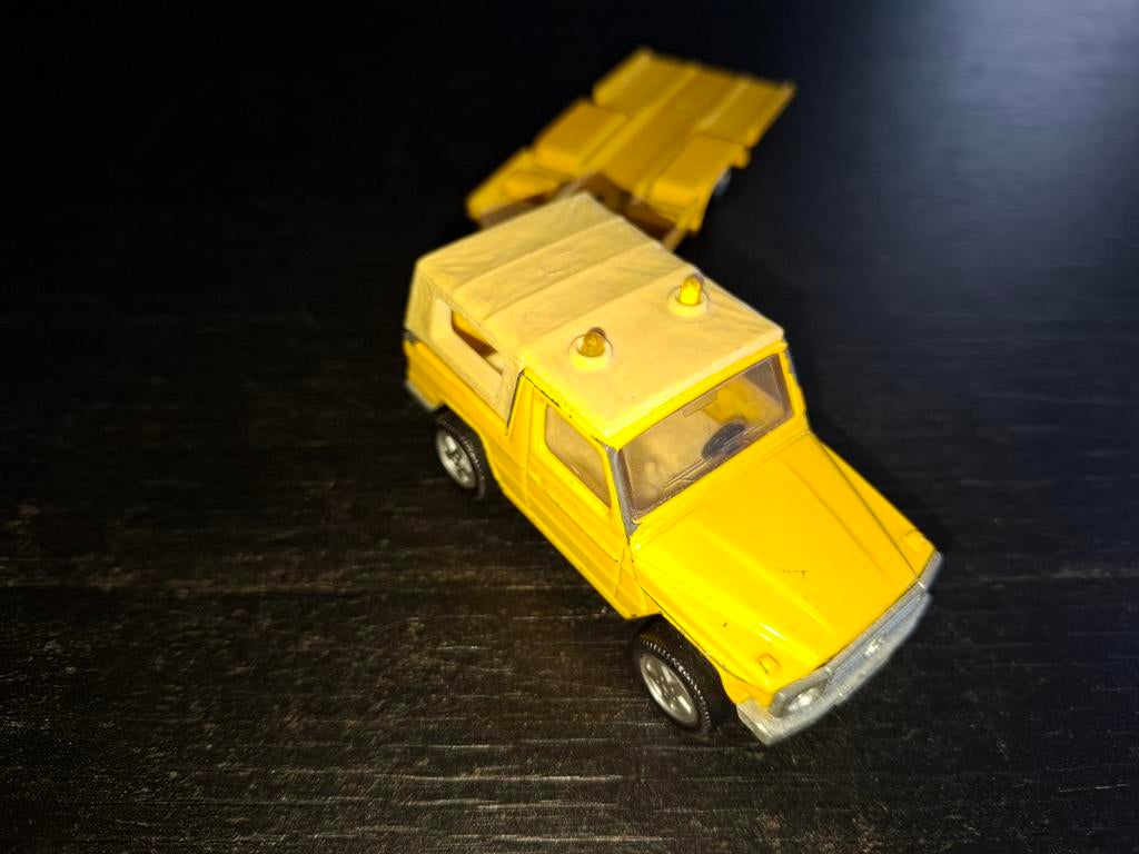 Siku Mercedes-Benz G-Klasse met aanhanger, Overige merken, Gebruikt, 1:50 of kleiner, Auto