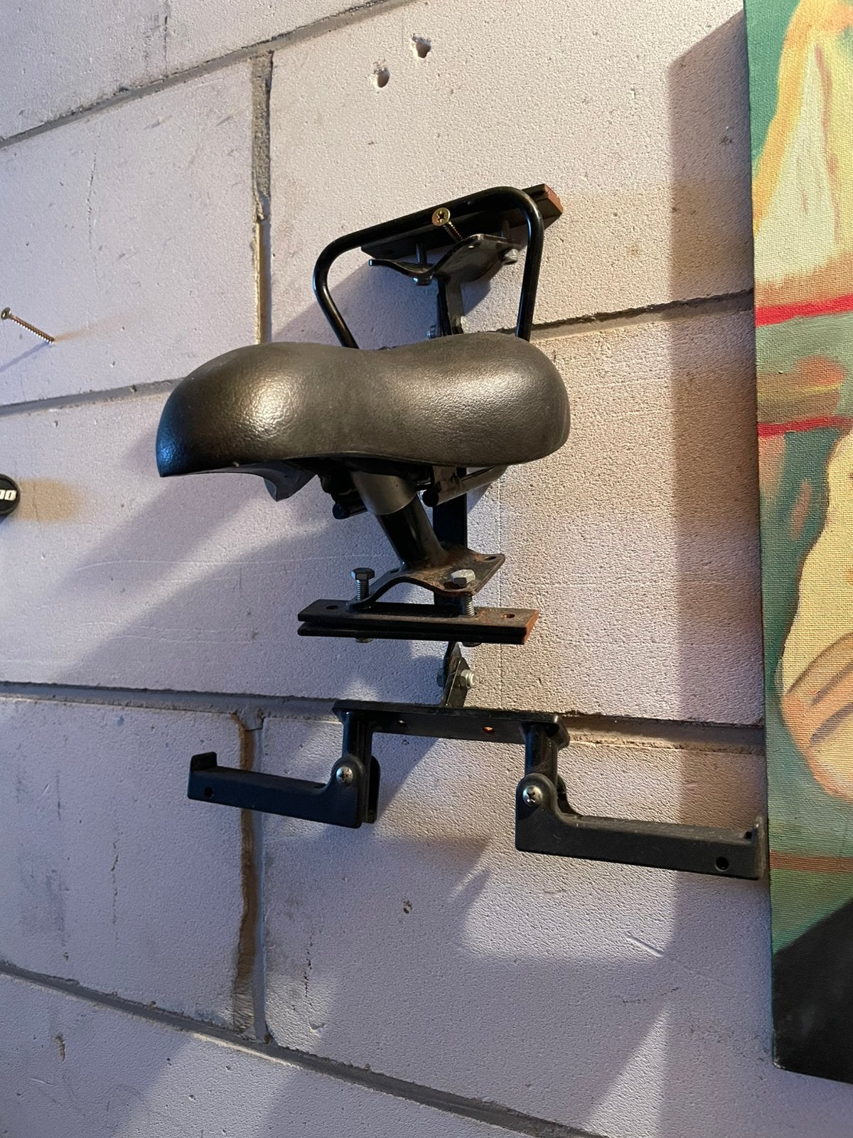 Fietszitje, Ophalen, Gebruikt, Voetsteuntjes