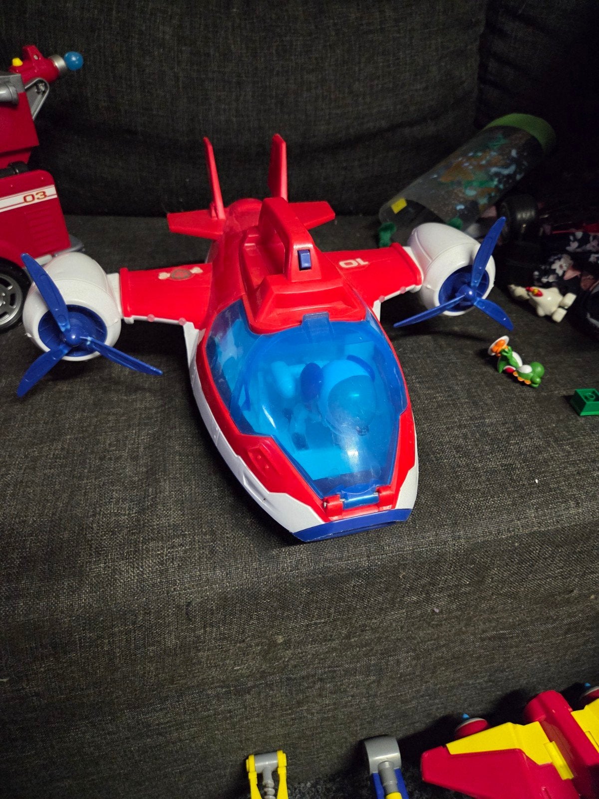 Paw Patrol Air Patroller met Robo Dog, Ophalen of Verzenden, Gebruikt, Overige typen