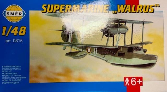 Coelianmodels, Smer, 0815, Supermarine Walrus, 1/48, €11,99, Overige merken, Nieuw, Ophalen of Verzenden, Groter dan 1:72