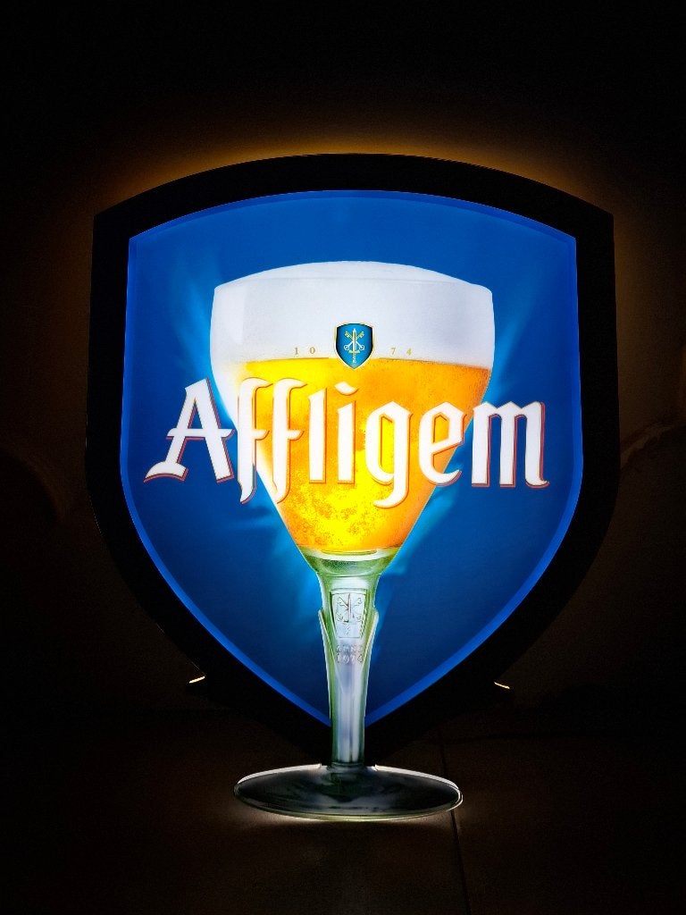 Lichtreclame Affligem abdijbier, Ophalen of Verzenden, Nieuw, Lichtbak of (neon) lamp