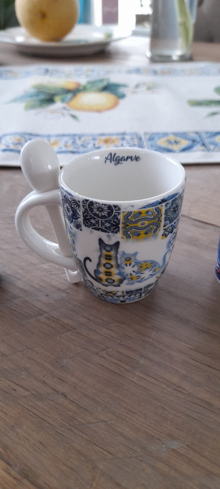 Vrolijke kopjes souveniers uit Spanje & Portugal!, Huis en Inrichting, Glas of Glazen, Ophalen of Verzenden, Modern, Glas