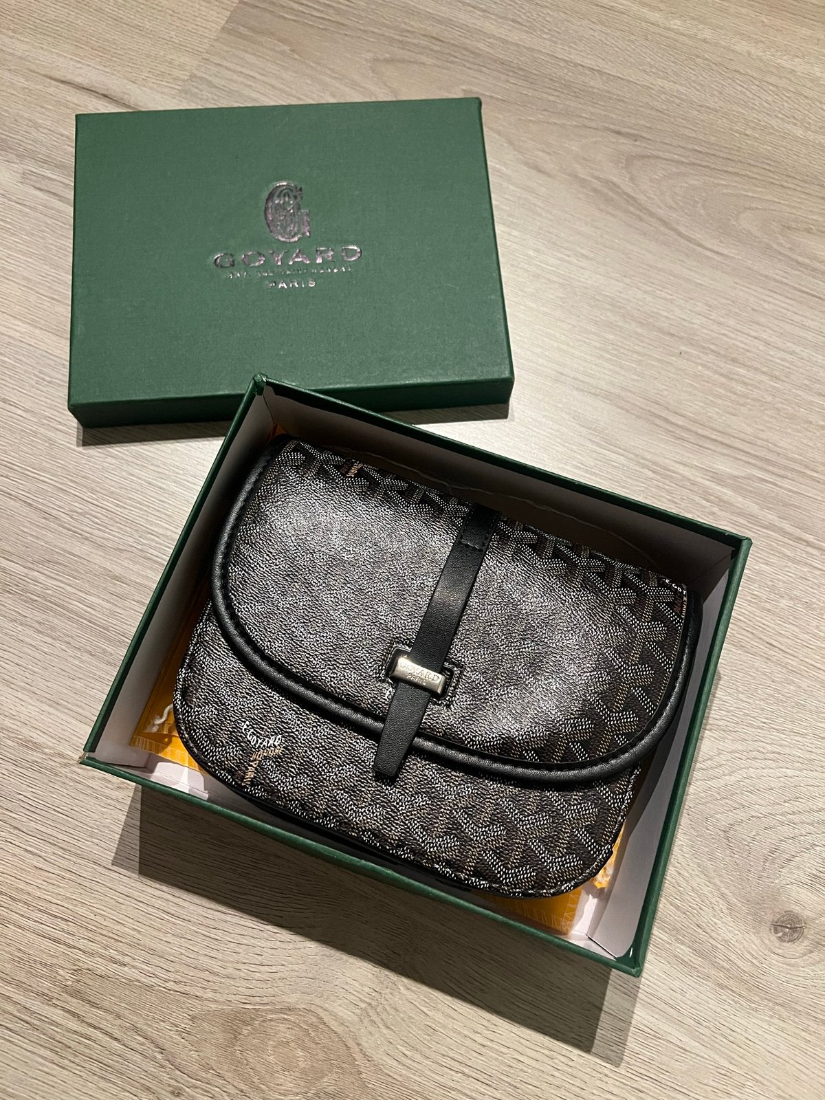 Goyard Honore schoudertasje zwart, Sieraden, Tassen en Uiterlijk, Tassen | Schoudertassen, Ophalen of Verzenden, Nieuw, Zwart