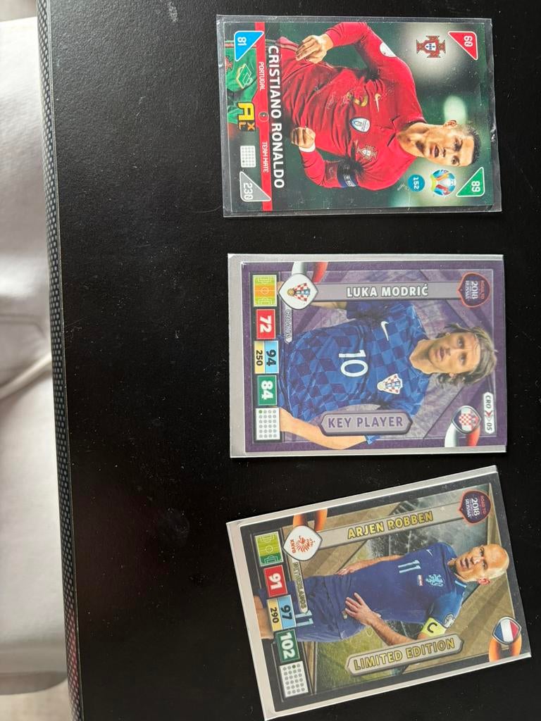 Voetbal kaarten, Ophalen, Zo goed als nieuw