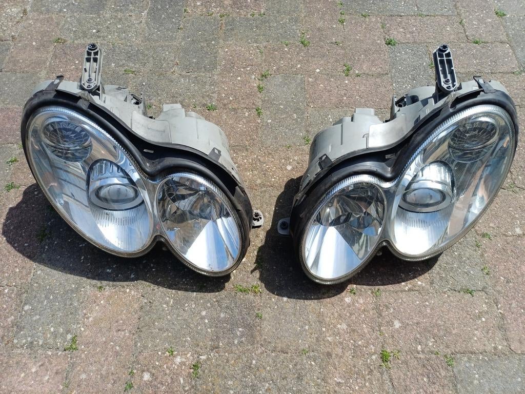 Xenon koplampen Mercedes w203 sportcoupe. LEES BESCHIJVING!, Auto-onderdelen, Verlichting, Ophalen of Verzenden