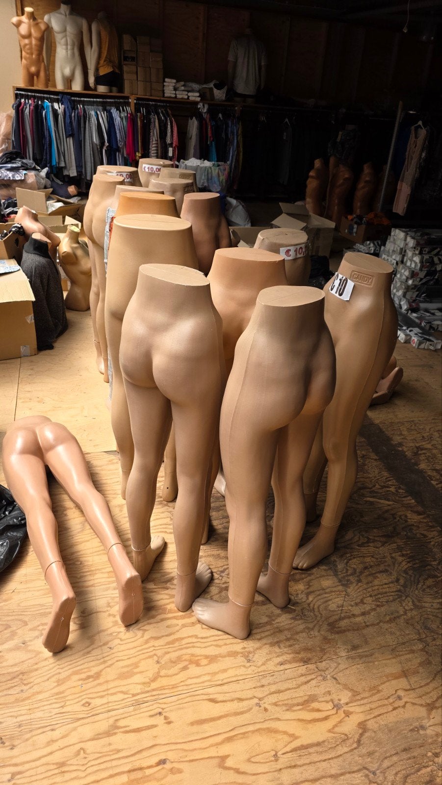 Etalagepoppen en marktpoppen - diverse modellen, Ophalen of Verzenden