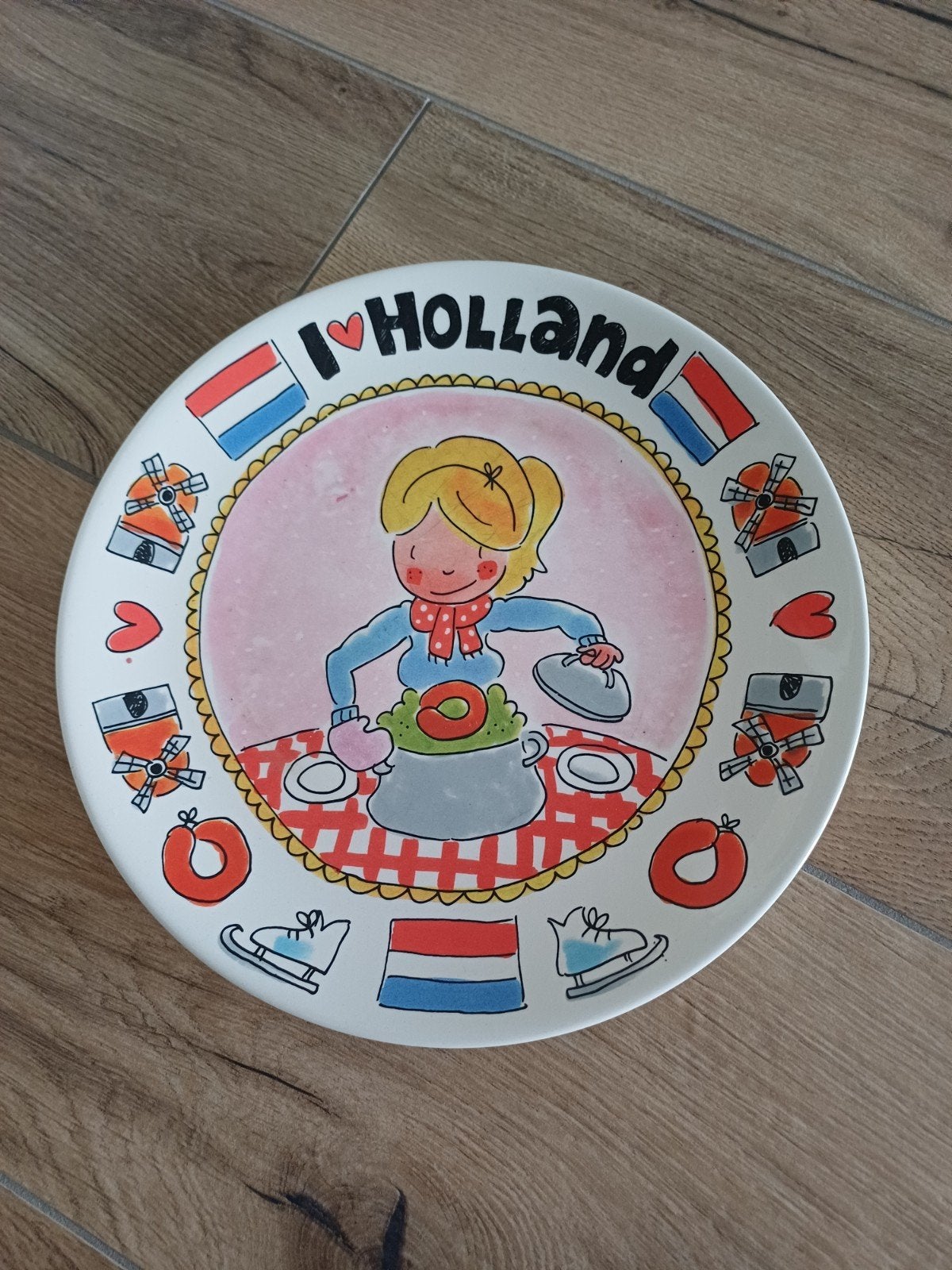 Blond amsterdam bord, Antiek en Kunst, Ophalen of Verzenden