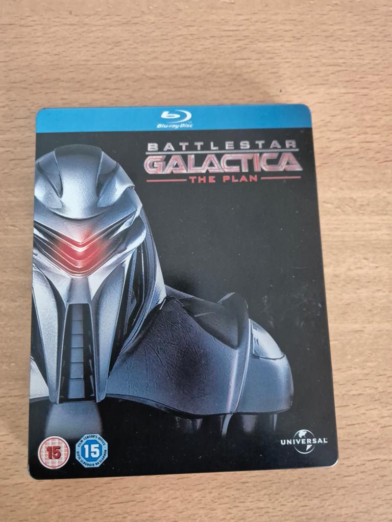 Battlestar Galactica The Plan - Blu-ray Steelbook editie, Ophalen of Verzenden, Zo goed als nieuw, Science Fiction en Fantasy