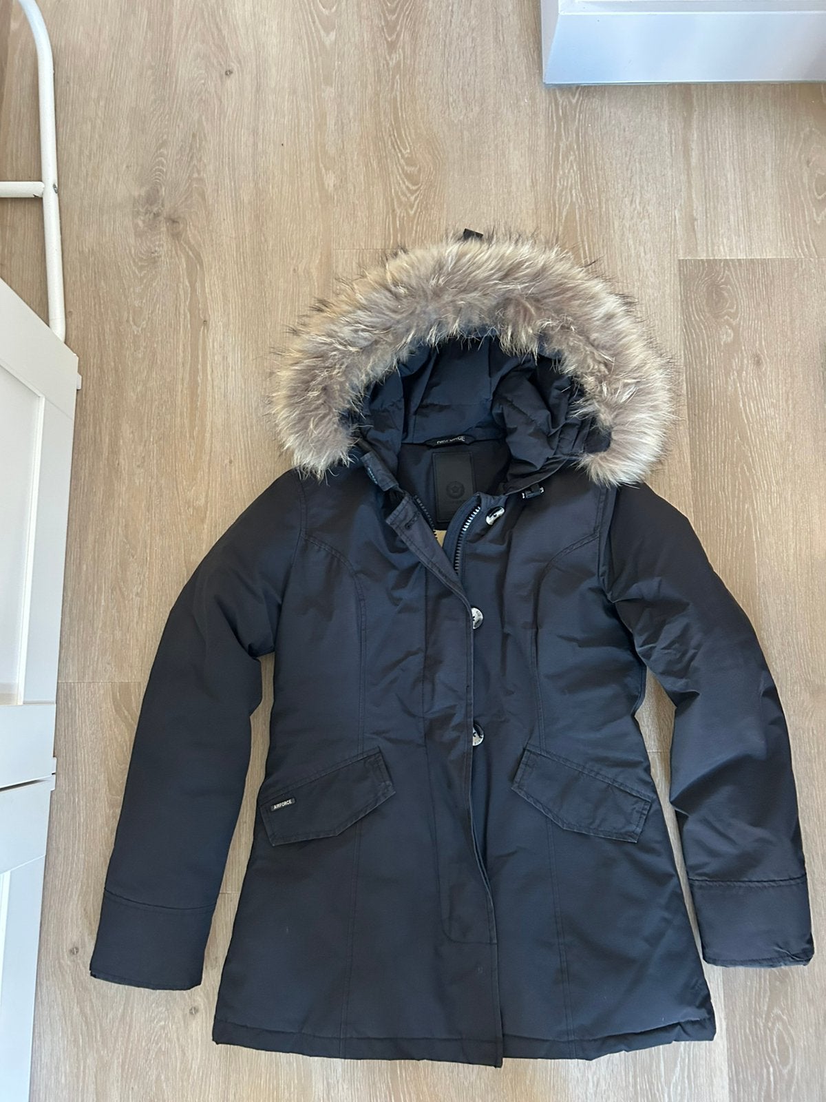 Airforce Jas, Ophalen of Verzenden, Gedragen, Maat 36 (S), Zwart