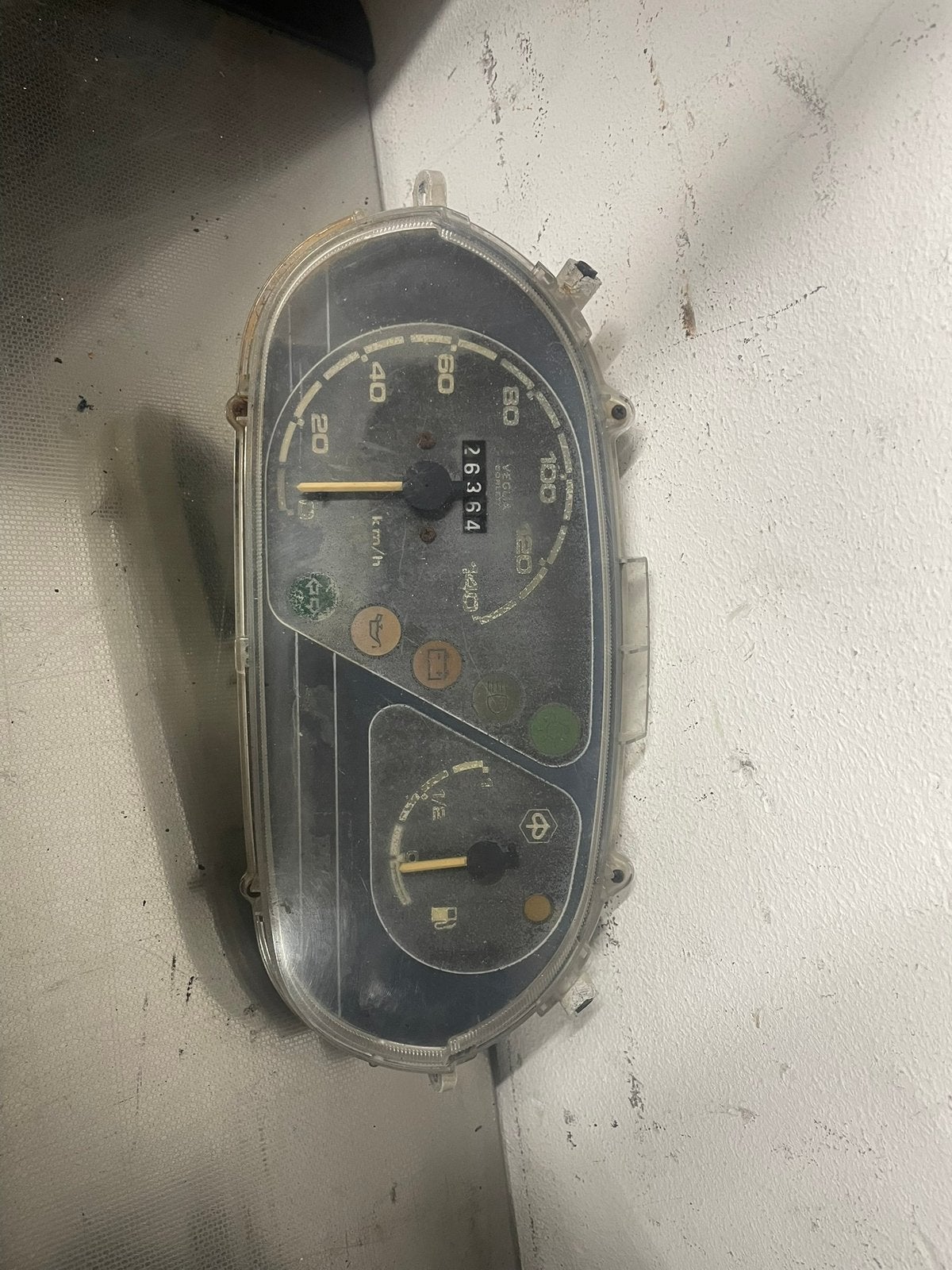 piaggio skipper 125cc kilometer teller, Ophalen