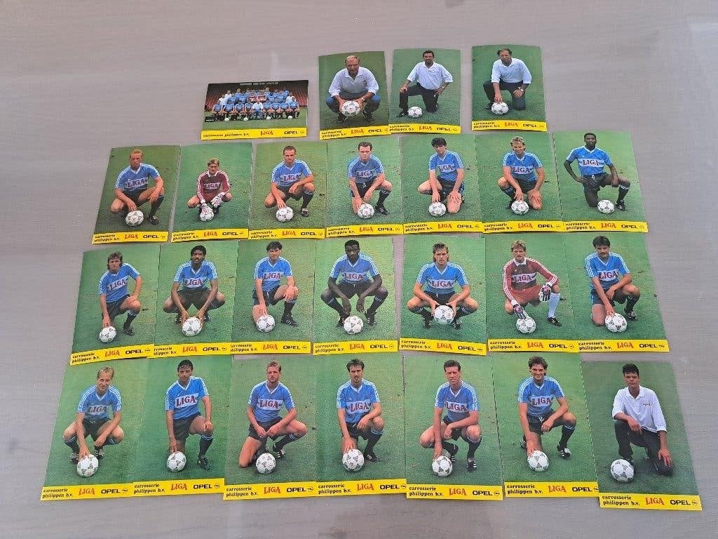25  spelerskaarten.Fortuna  88-89, Verzenden, Zo goed als nieuw, Spelerskaart