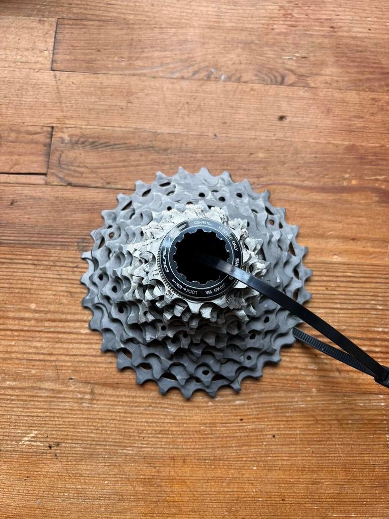 Shimano Dura Ace cassette 11-30 ultegra lockring 12 speed, Fietsen en Brommers, Fietsonderdelen, Ophalen of Verzenden, Gebruikt