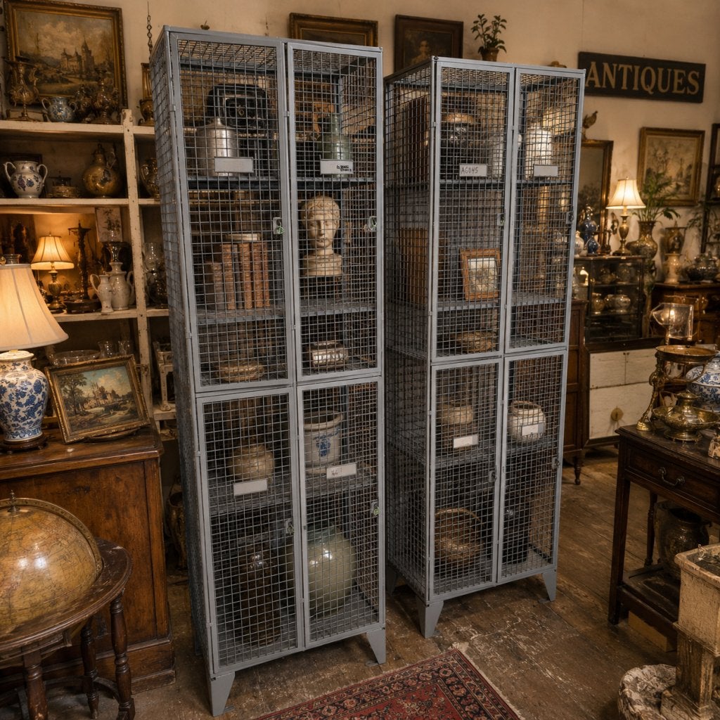 6-deurs metalen gaaslocker - 197x60x30 cm, Niet ingevuld, Gebruikt, Niet ingevuld, Niet ingevuld