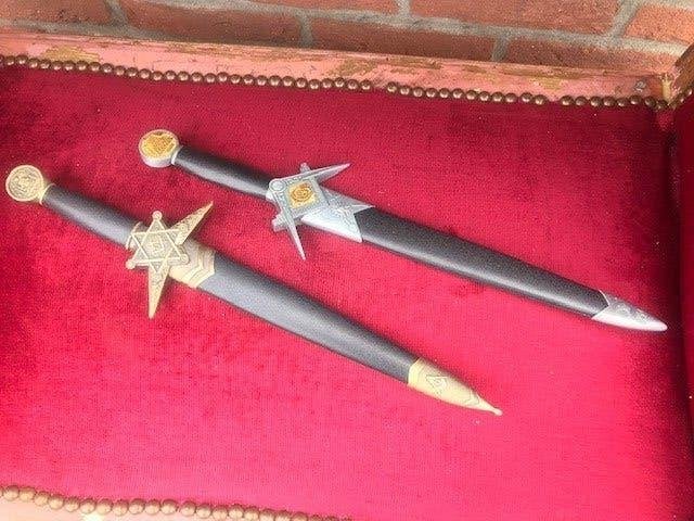 twee fraaie dolken, één koop, Ophalen of Verzenden, Overige soorten, Duitsland, Mes of Dolk