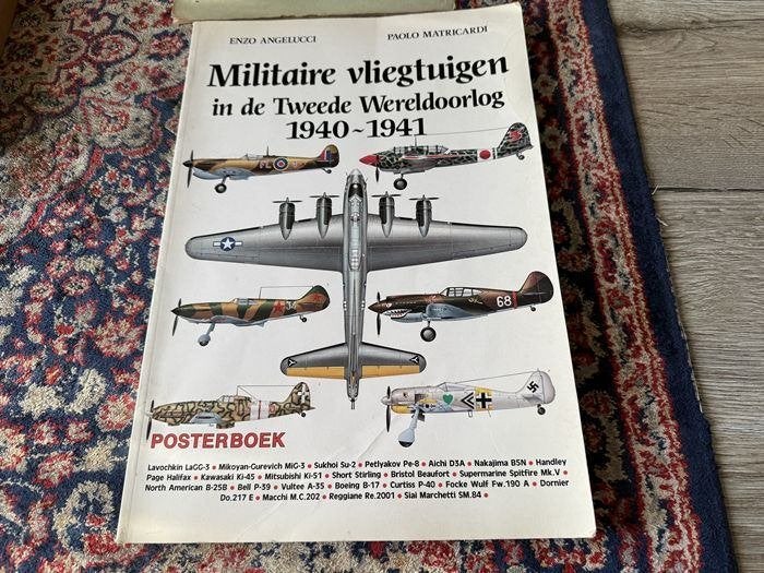 Militaire Vliegtuigen in de Tweede Wereldoorlog 1940-1941, Tweede Wereldoorlog, Enzo Angelucci, Paolo Matricardi, Ophalen of Verzenden