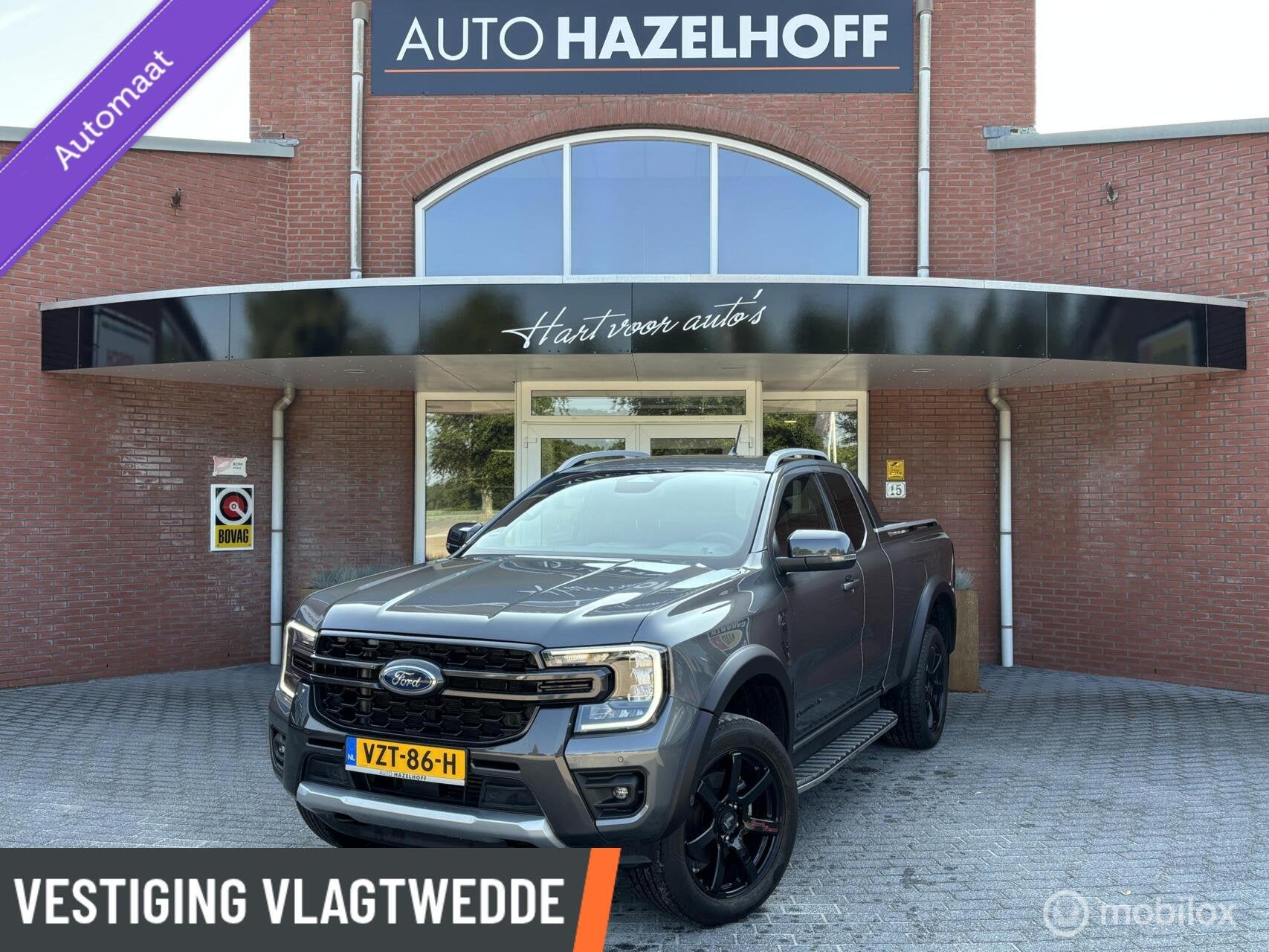 Ford Ranger 2.0 Super Cab EcoBlue Wildtrak Automaat met 20.8, Auto's, Automaat, Automatische klimaatregeling, Gebruikt, Euro 6