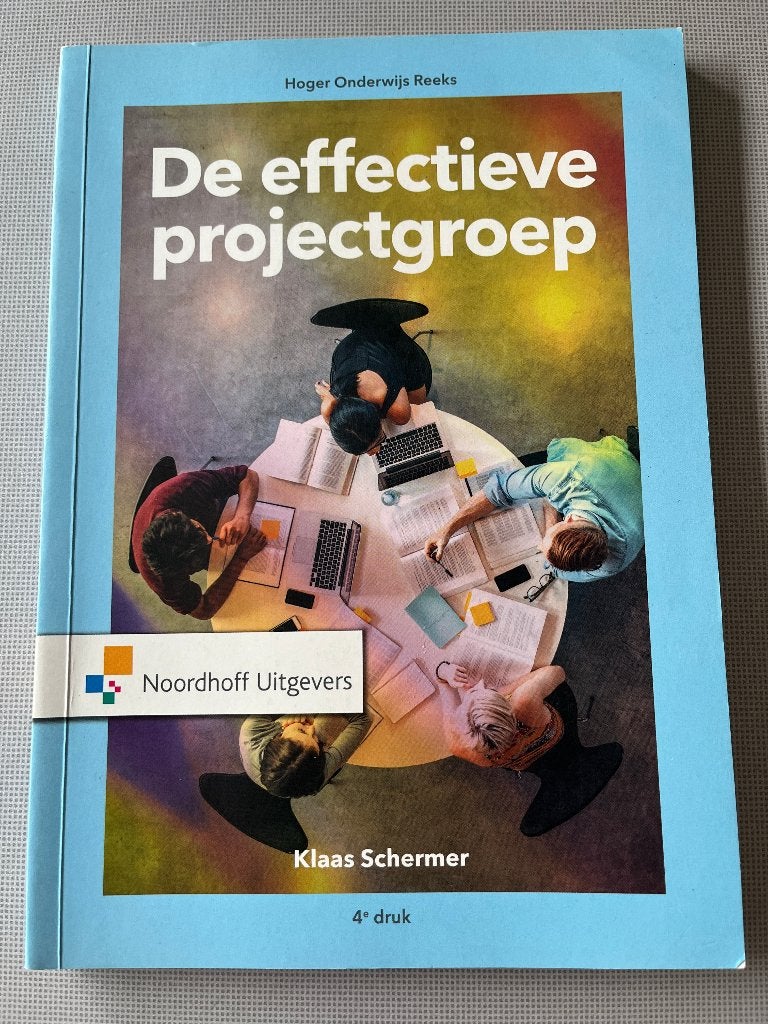 De effectieve projectgroep isbn 9789001575403, Ophalen of Verzenden, Alpha, Zo goed als nieuw, HBO