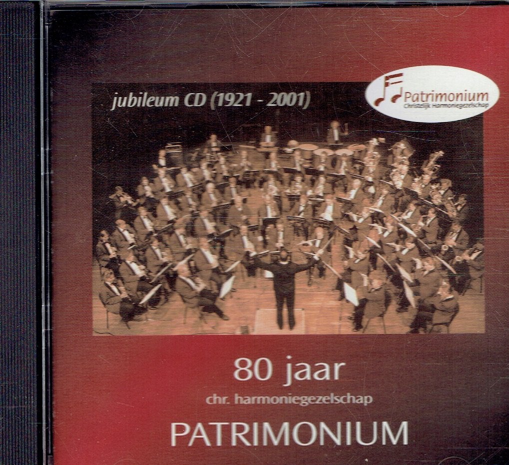 Hafabra- Chr. Muziekgezelschap Patrimonium 80 jaar, Cd's en Dvd's, Cd's | Instrumentaal, Verzenden, Inclusief doosje, Zo goed als nieuw