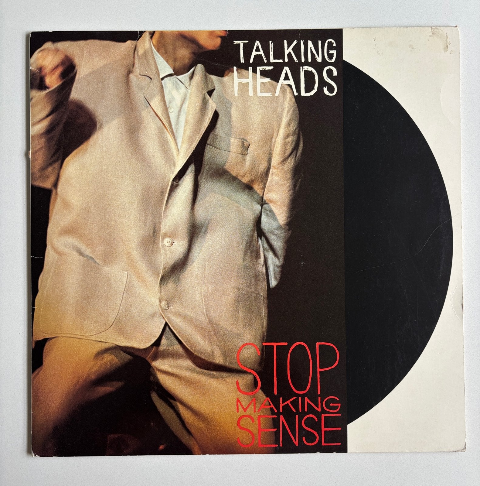 LP Talking Heads: Stop Making Sense (met boek en binnenhoes), LP, Gebruikt, New wave, Ophalen of Verzenden