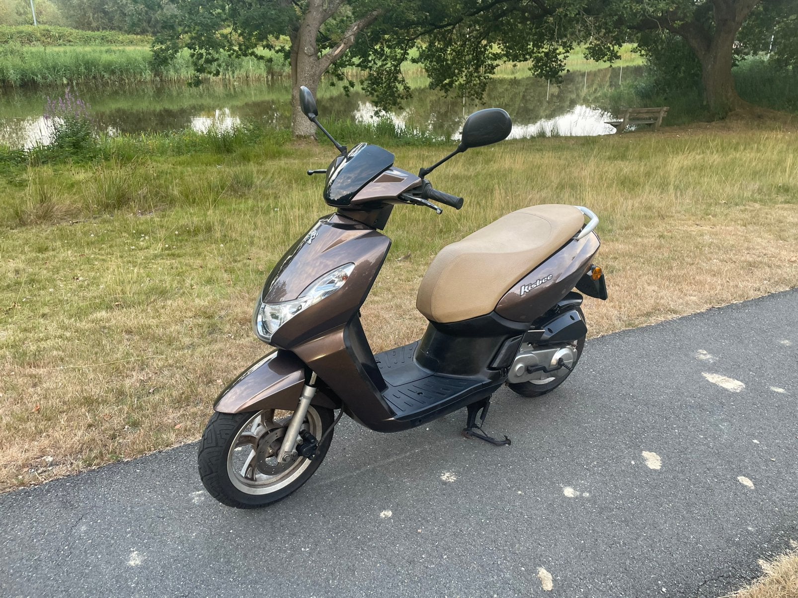 Peugeot Kisbee scooter 2017 45 km, Ophalen, Gebruikt, Overige modellen, Maximaal 45 km/u