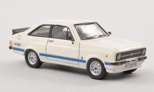 Ford Escort RS 1800 wit, Hobby en Vrije tijd, Modelauto's | 1:87, Zo goed als nieuw, Auto, Overige merken, Ophalen of Verzenden