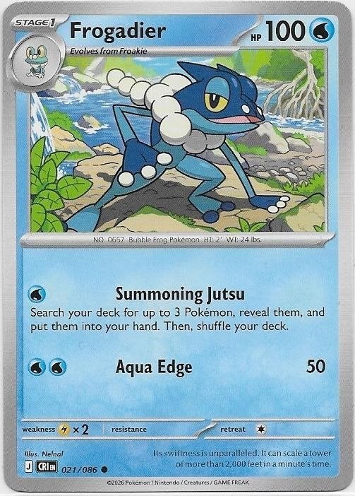 Chaos Rising,  Frogadier [uncommon] 21/86, Verzenden, Nieuw, Losse kaart