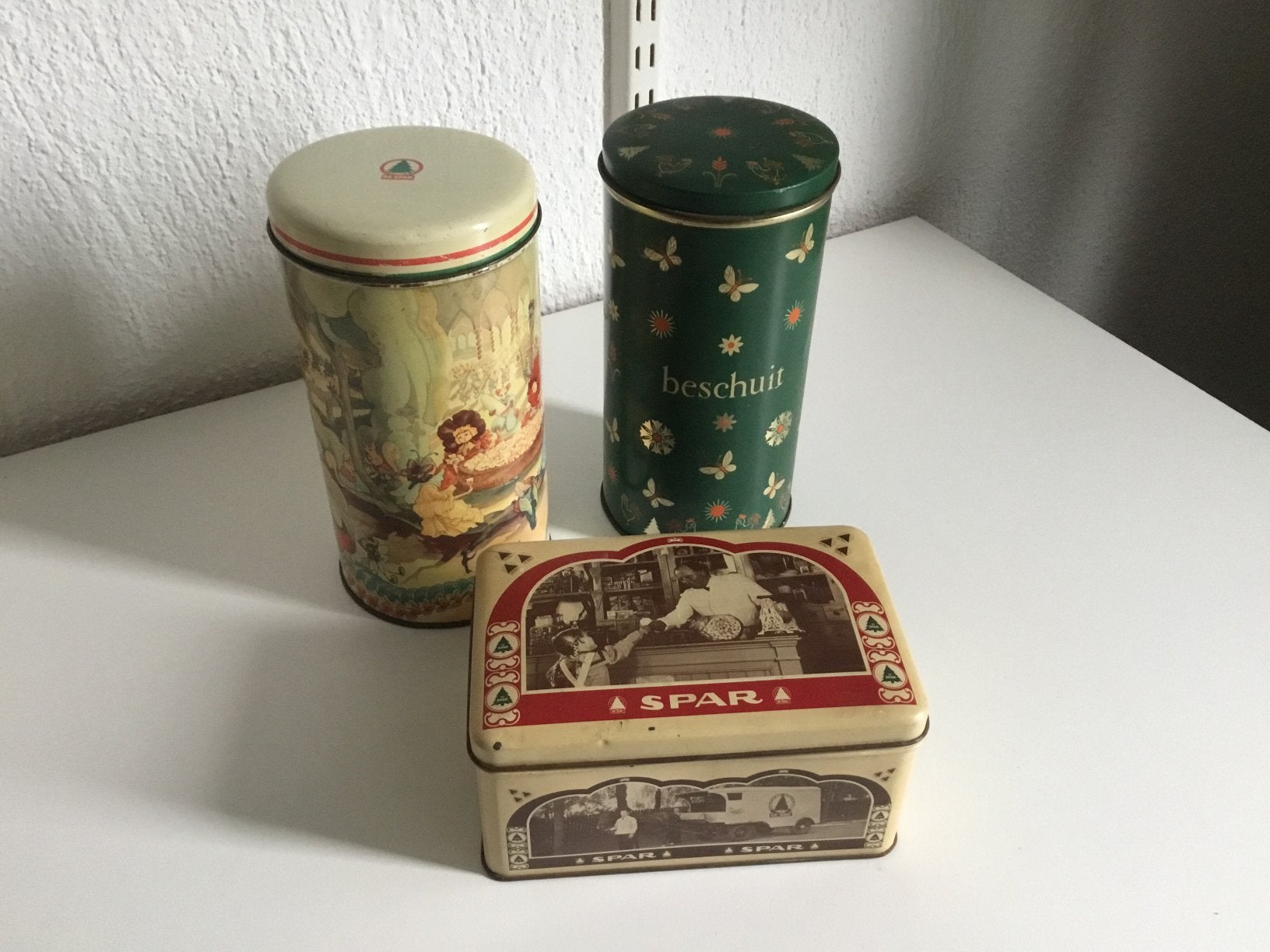 Oude blikken van De Spar, Verzamelen, Ophalen of Verzenden, Zo goed als nieuw, Overige
