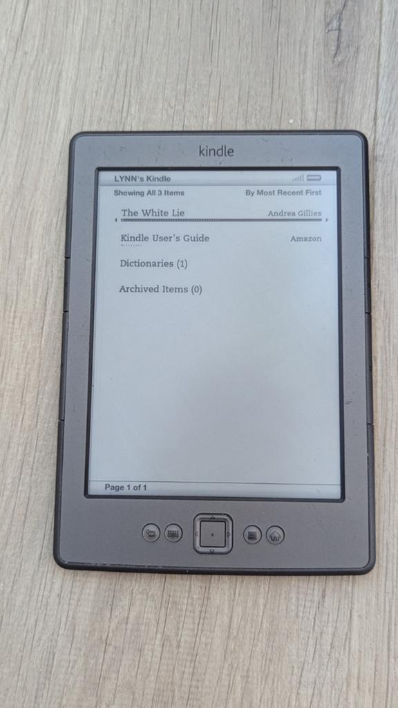 Amazon Kindle, Ophalen of Verzenden