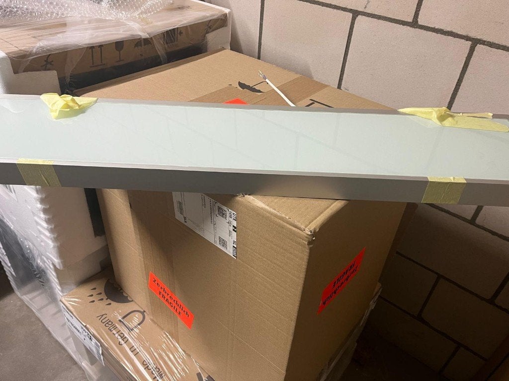 Wandschap met verlichting 90 cm, NIEUW, Huis en Inrichting, Ophalen, Nieuw, 50 tot 100 cm, Minder dan 100 cm