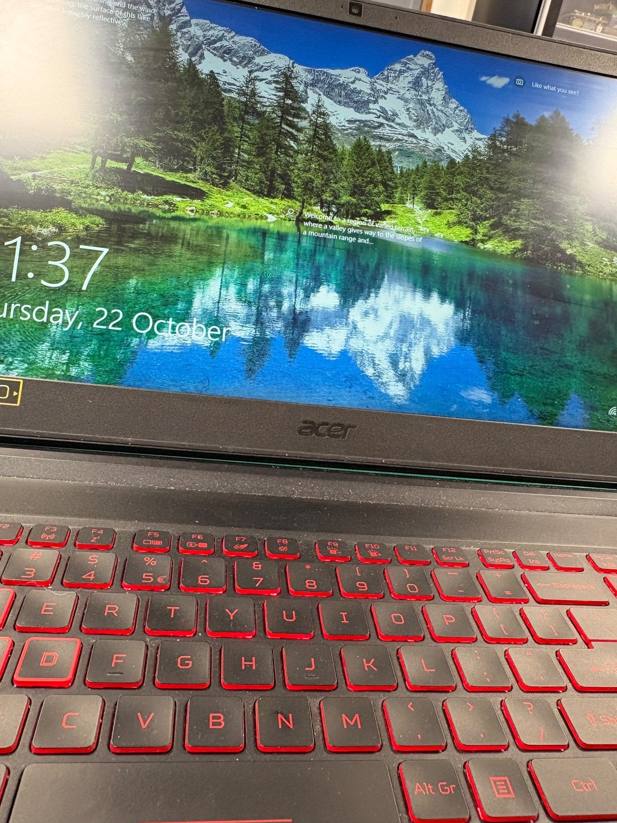 Acer Nitro AN715-15, Ophalen of Verzenden, Zo goed als nieuw, 15 inch
