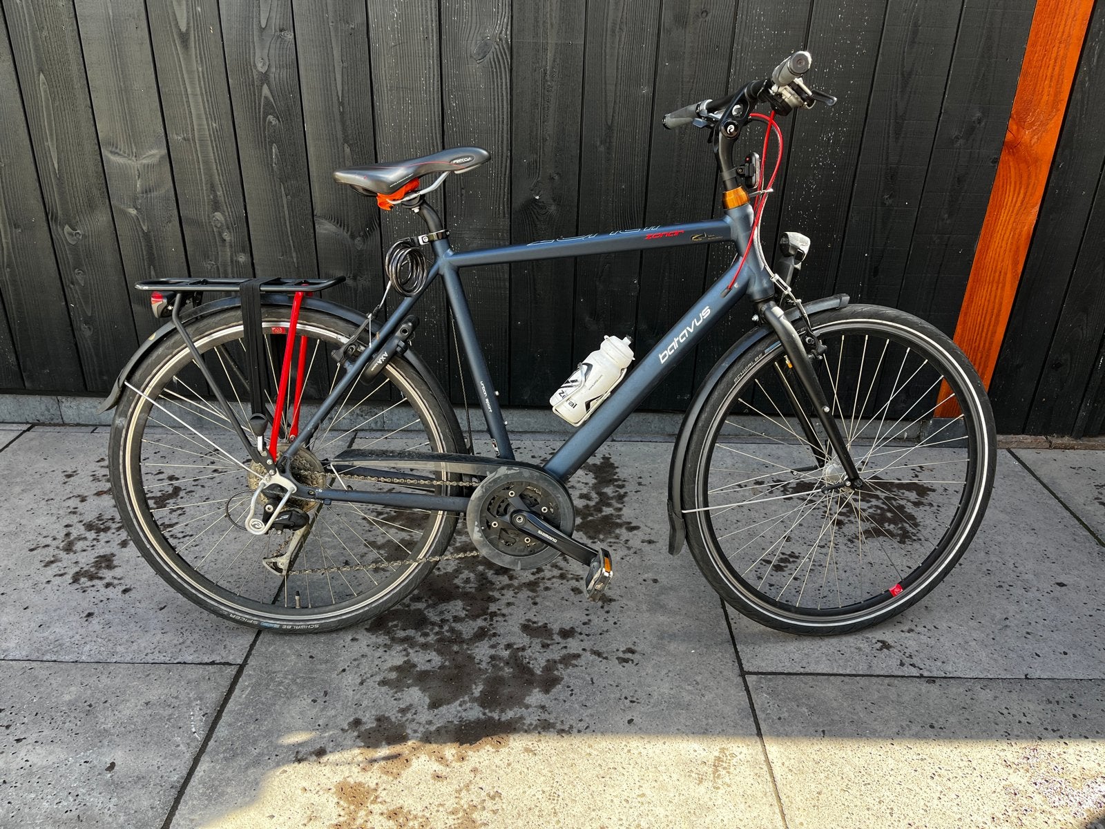 Batavus Zonar herenfiets met versnellingen, Gebruikt, Velgrem, Versnellingen, 53 tot 57 cm