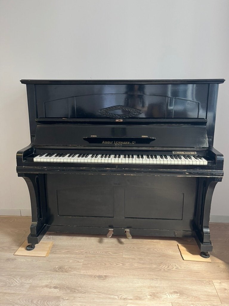 Adolf Lehmann Piano, Ophalen, Gebruikt, Zwart, Piano