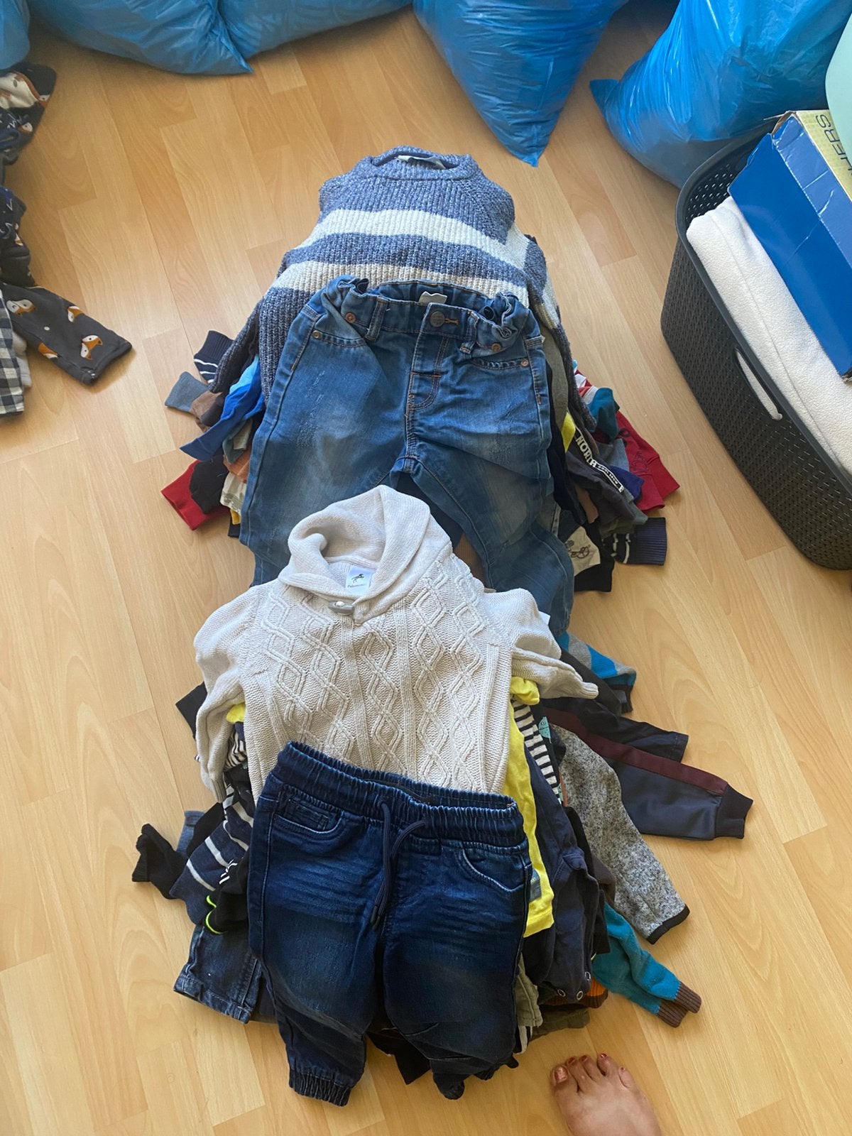 Jongens kleding  92 tot 104, Kinderen en Baby's, Kinderkleding | Kinder-kledingpakketten, Ophalen, Gebruikt, Maat 92
