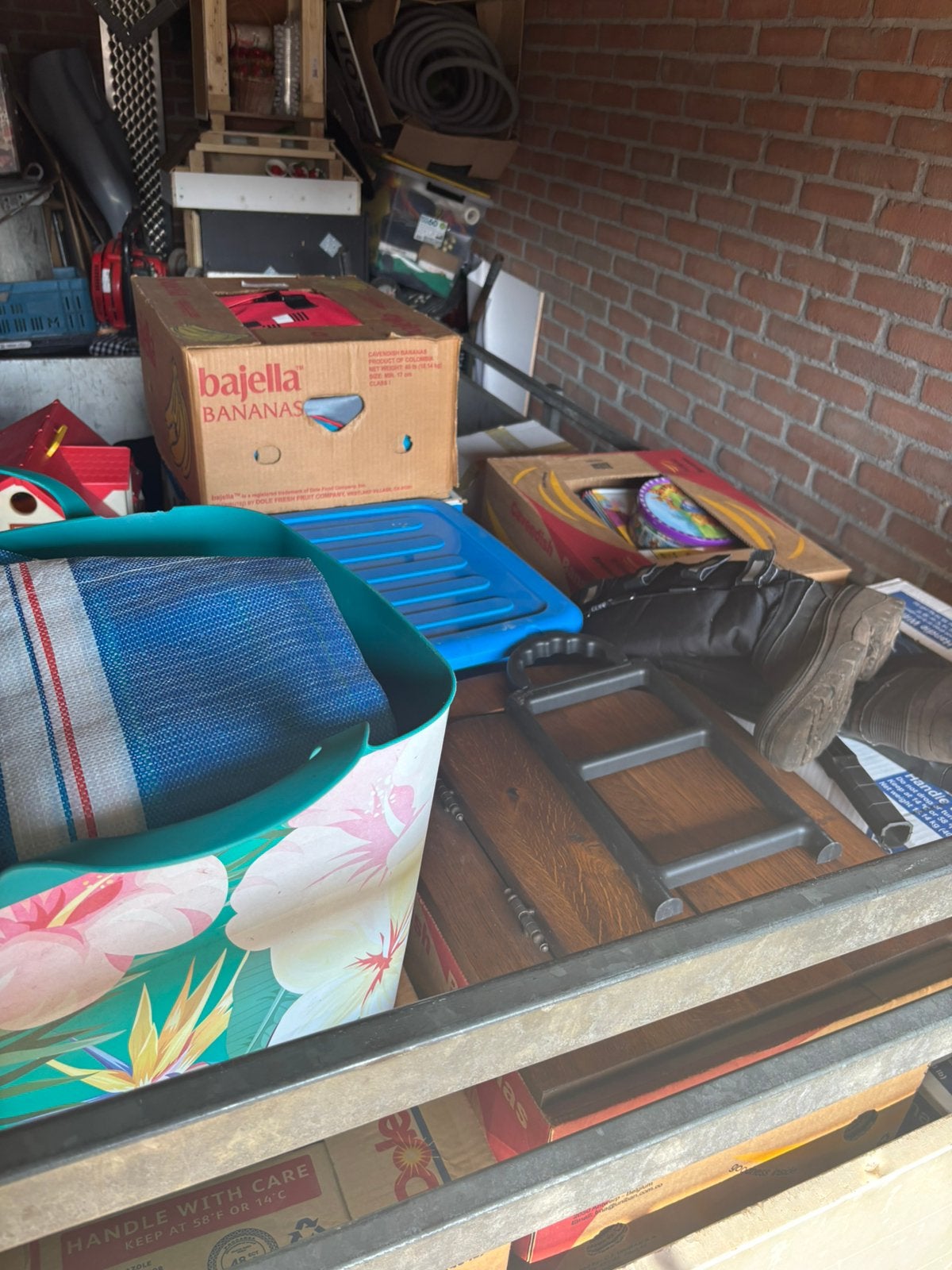 Rommelmarkt zolder opruiming, Ophalen, Gebruikt