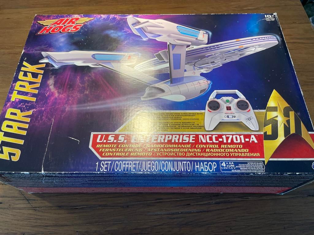 Star Trek U.S.S. Enterprise NCC-1701-A RC Quadcopter, Elektro, Gebruikt, Quadcopter of Multicopter, RTF (Ready to Fly)