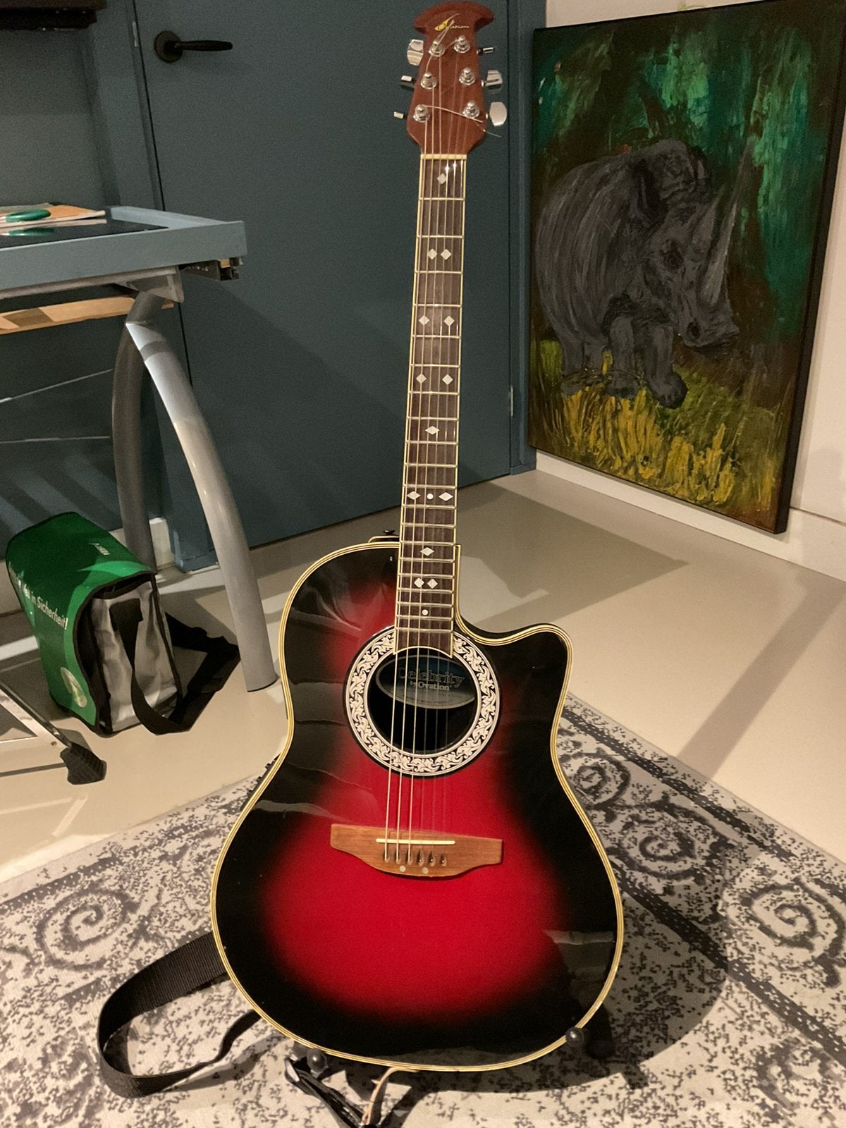 Ovation Celebrity CC157 semi akoestisch, Ophalen of Verzenden, Zo goed als nieuw, Western- of Steelstringgitaar