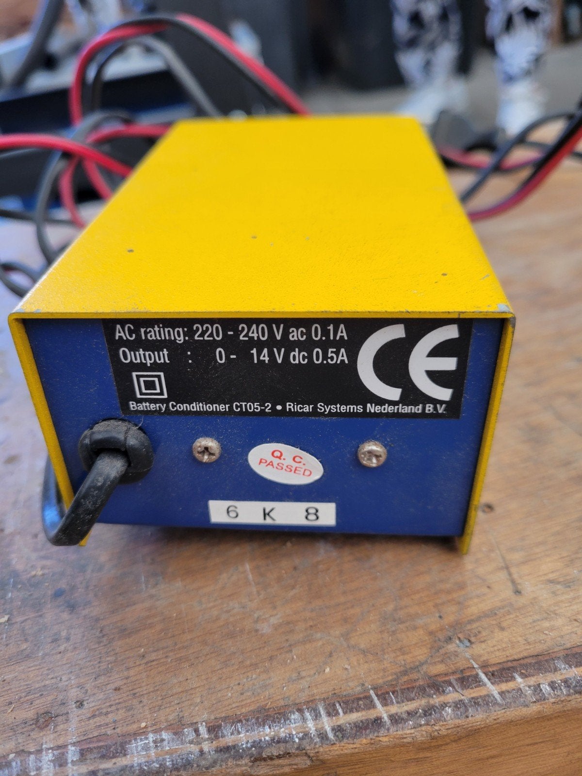 Ricar Battery Conditioner CT05-2 Acculader Druppellader, Ophalen, Gebruikt, Universele onderdelen