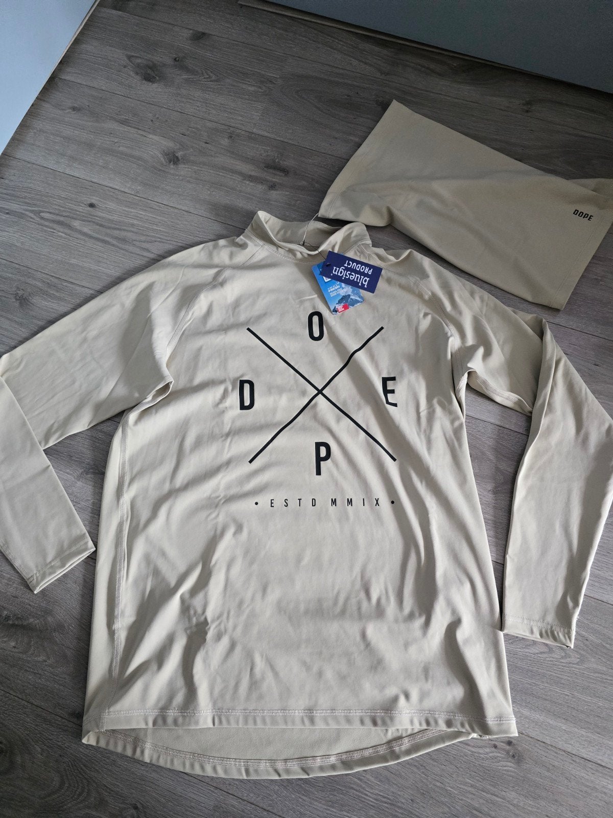 Dope beige Snuggle top heren 2X-Up, maat M, Nieuw (Y7), Ophalen of Verzenden, Nieuw, Beige