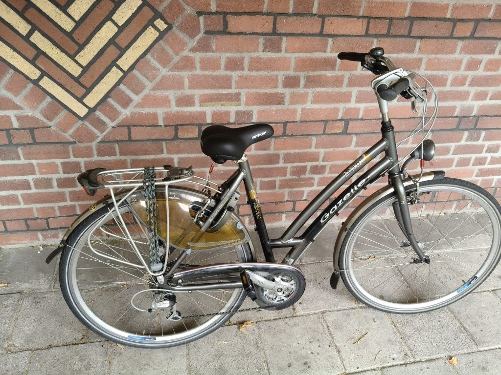 Gazelle Medeo, Ophalen, 53 tot 56 cm, Velgrem, Versnellingen