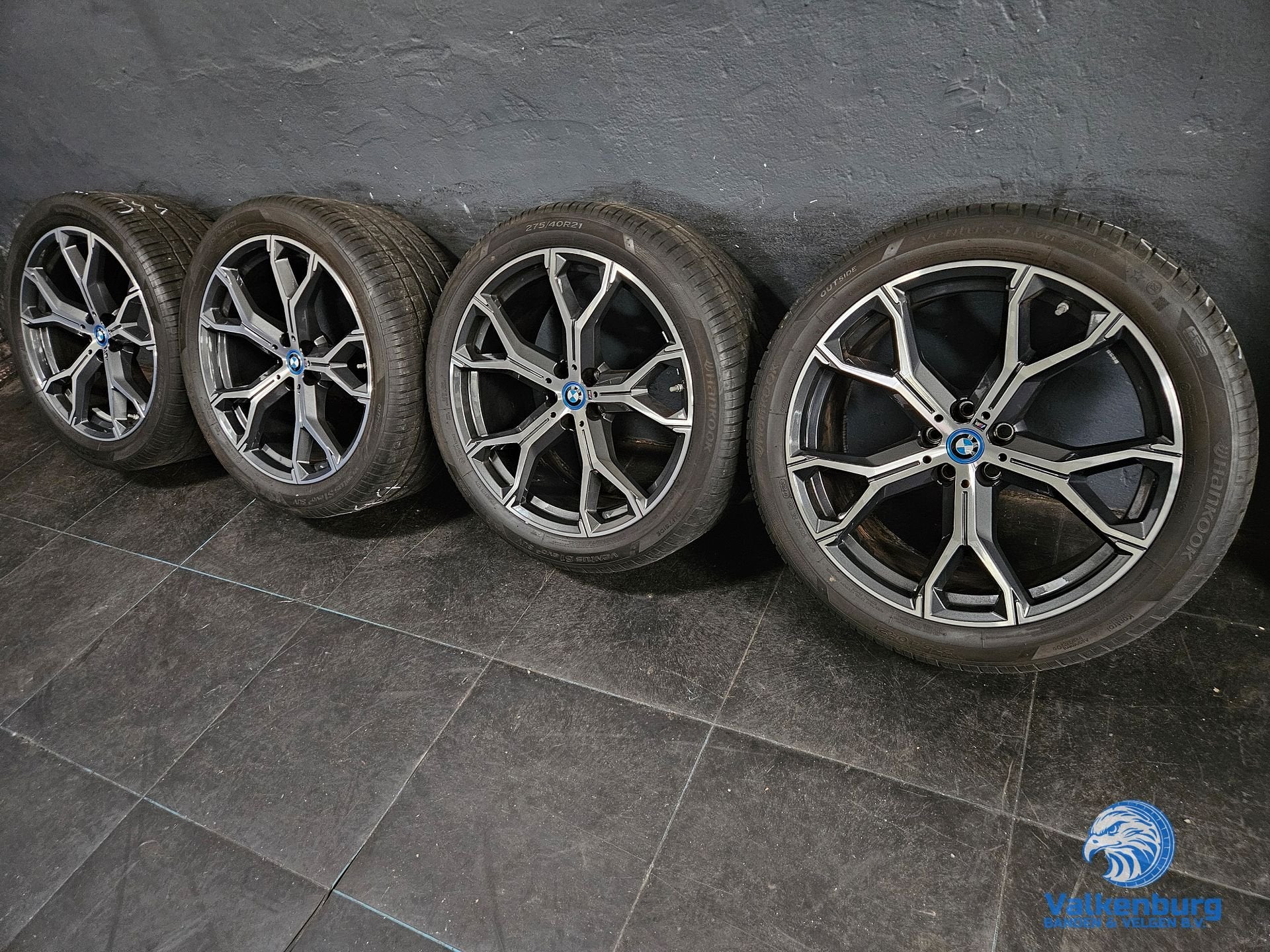 7-8mm! Originele BMW X5 X6 G05 G06 Style 741M 21 inch antrac, Auto-onderdelen, Banden en Velgen, Gebruikt, -, 275 mm, -