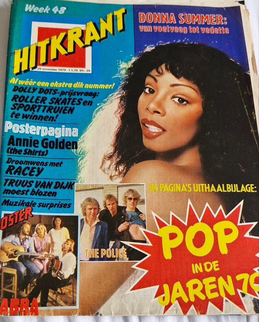 Hitkrant Week 48 (1978) - Dolly dots .kiss, The Police, ABBA, Verzamelen, Ophalen of Verzenden