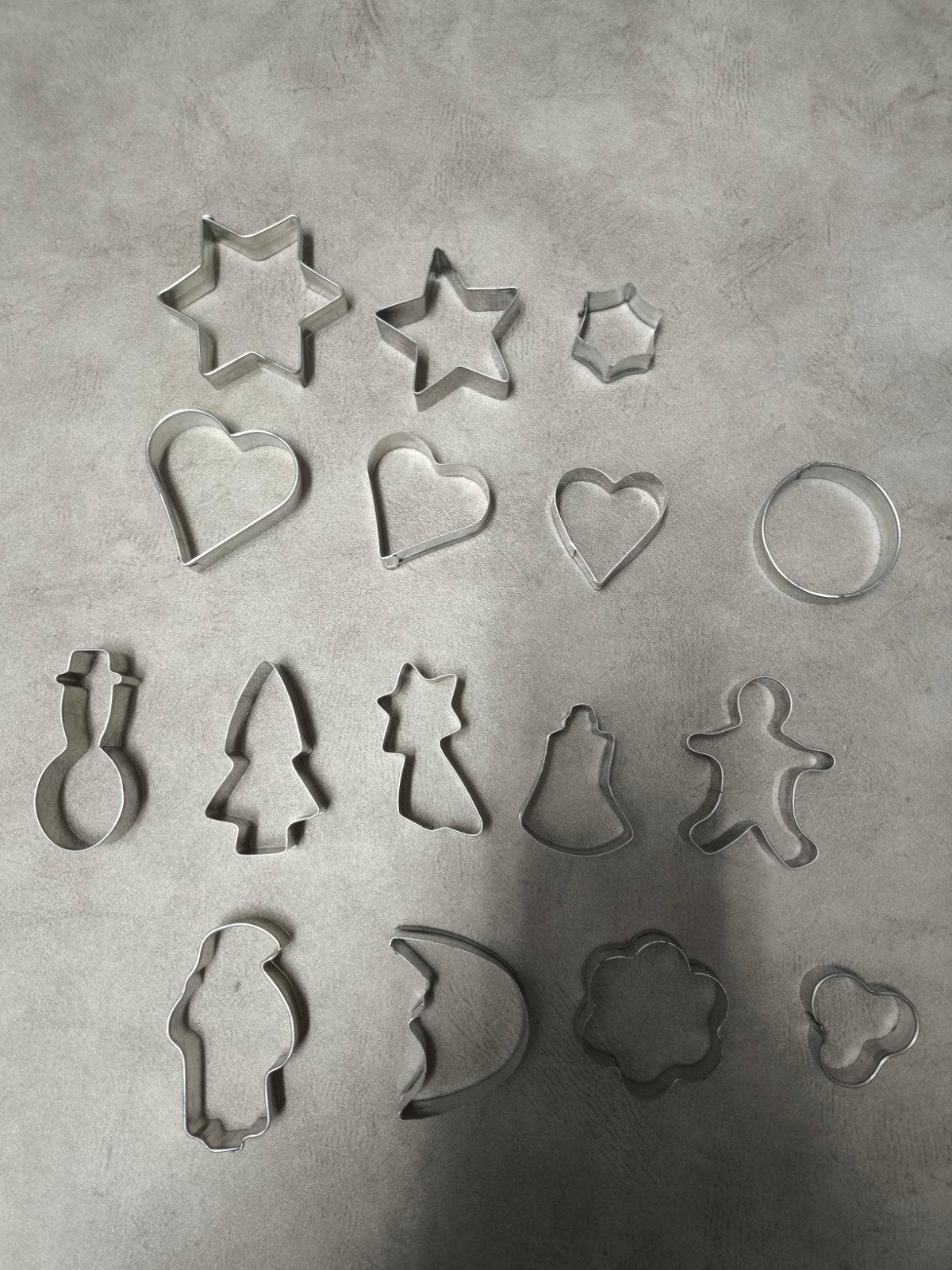 bakvormpjes koekjes 16 stuks, Ophalen of Verzenden, Zo goed als nieuw, Overige typen
