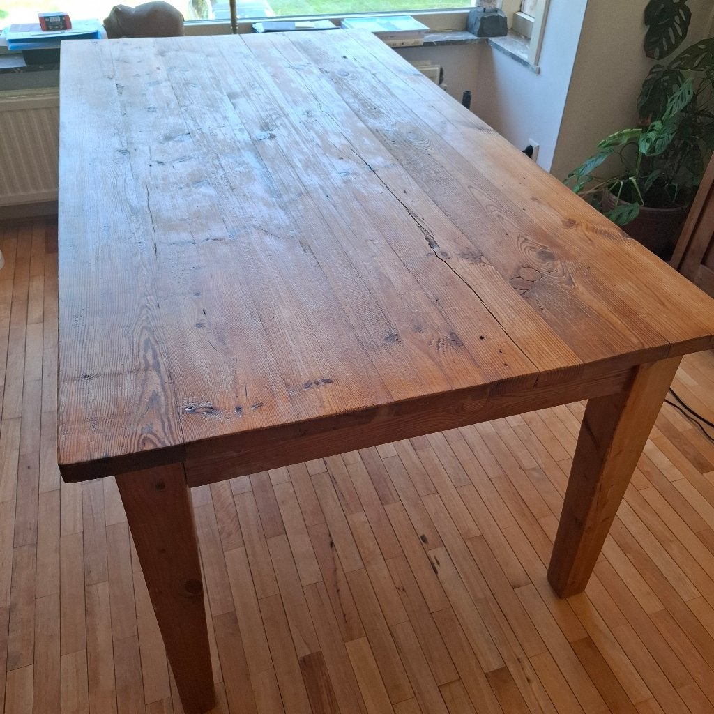 Eetkamer tafel, Ophalen, Gebruikt, 50 tot 100 cm, Vijf personen of meer