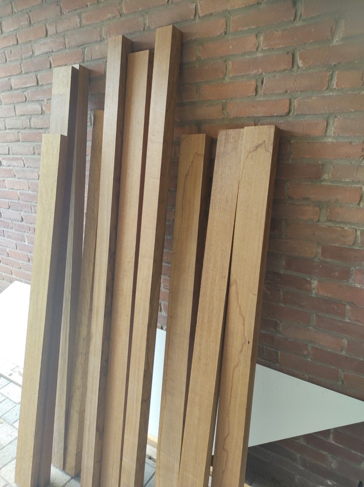 Afrormosia hout, Ophalen, 25 tot 50 mm, Nieuw, Plank