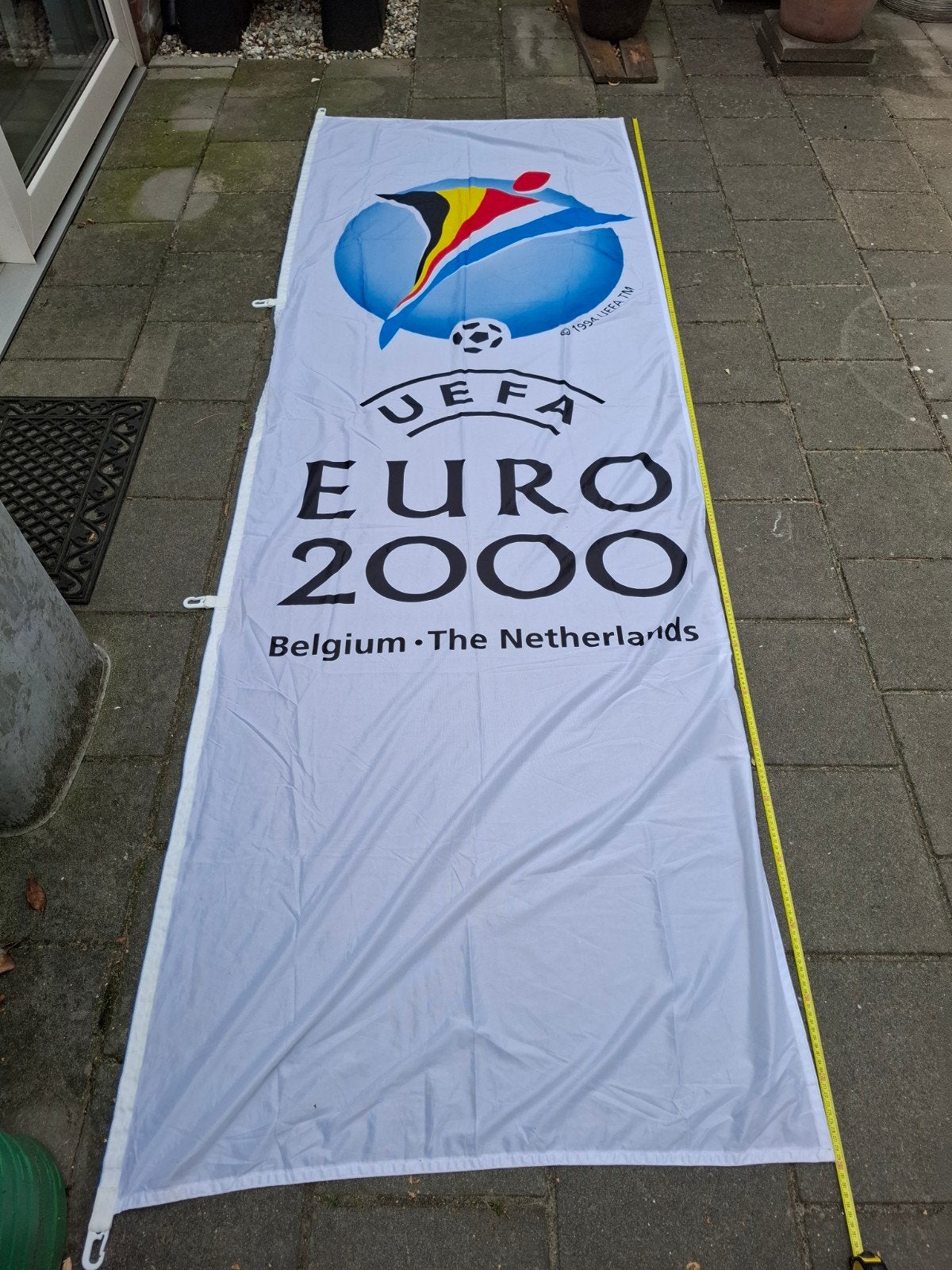 Vlag/Banier van Euro 2000, Verzamelen, Ophalen of Verzenden, Buitenlandse clubs