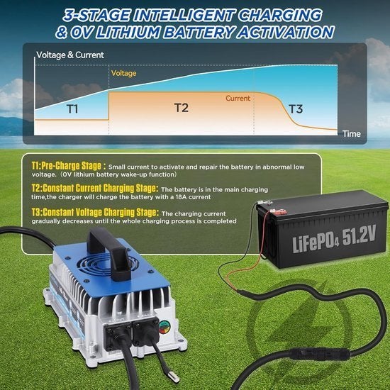 48V Lithiumbatterijlader – Lithium Acculader, Corvance B.V., Verzenden, Nieuw, Corvancebol@gmail.com