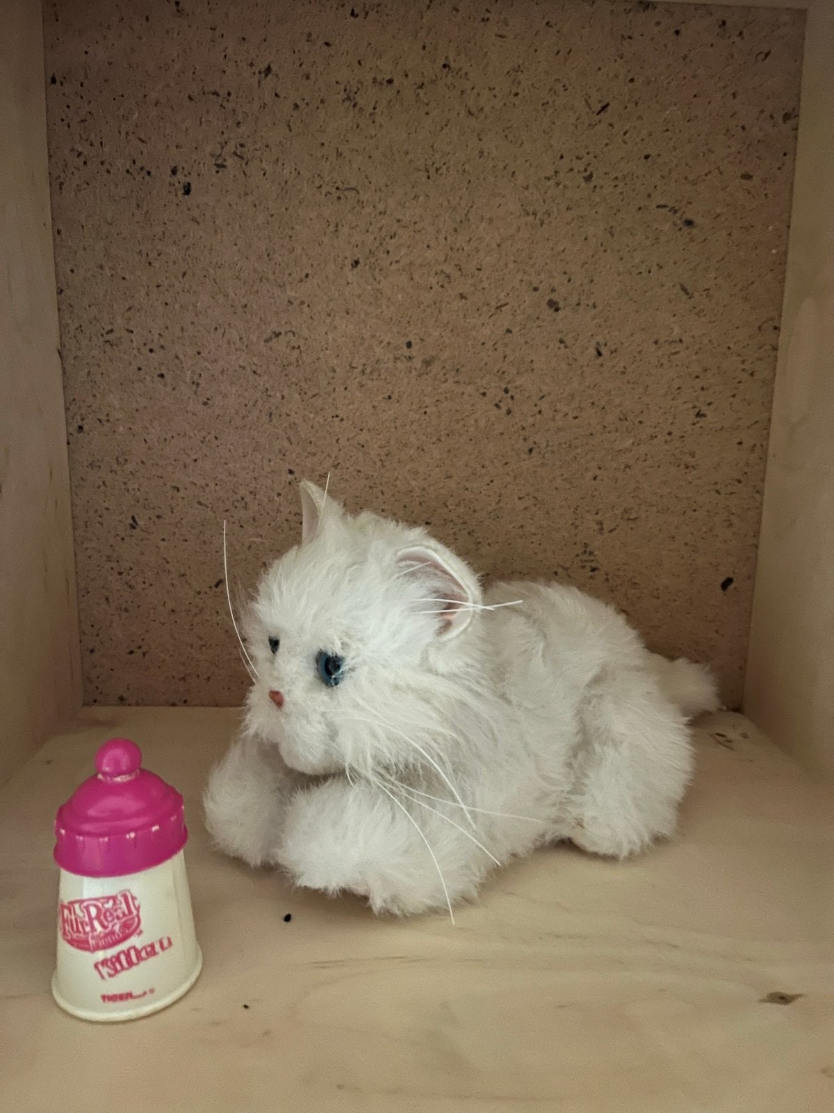 Fur Real Poesje - Interactieve Kat met Drinkgeluiden, Gebruikt, Overige merken, Ophalen of Verzenden, Kat