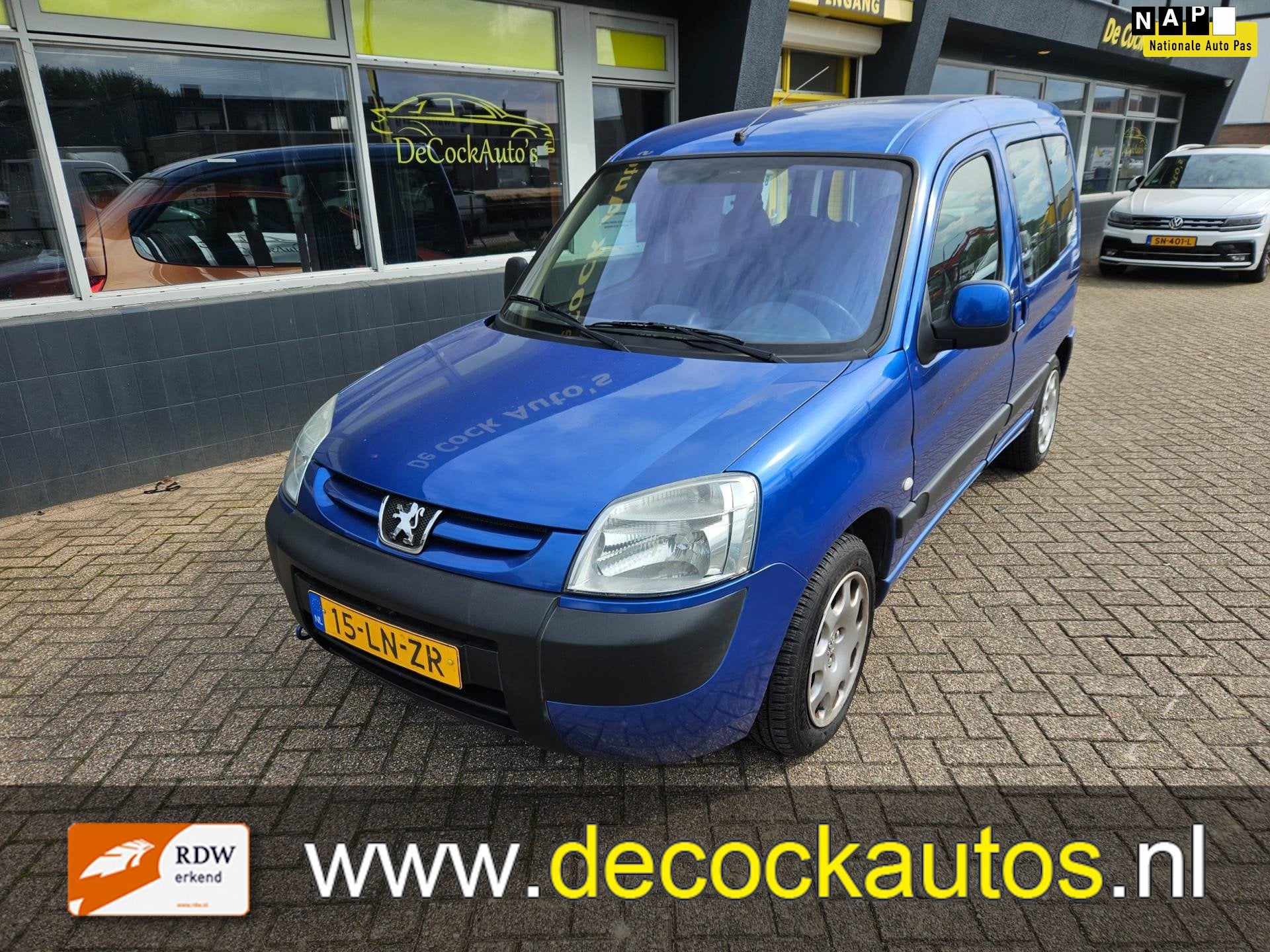 Peugeot Partner MPV 1.6-16V XT/TREKHAAK/AIRCO, Auto's, Gebruikt, 4 cilinders, Origineel Nederlands, Bedrijf