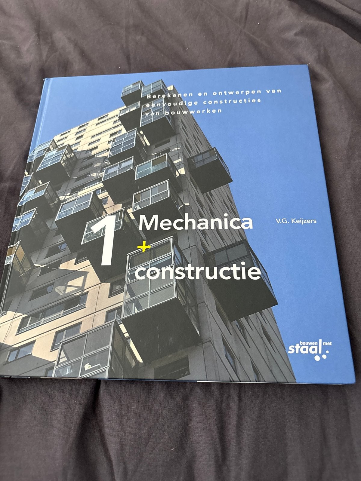 Mechanica + constructie 1 - Bouwkunde, Boeken, Techniek, Zo goed als nieuw, Bouwkunde, Ophalen of Verzenden